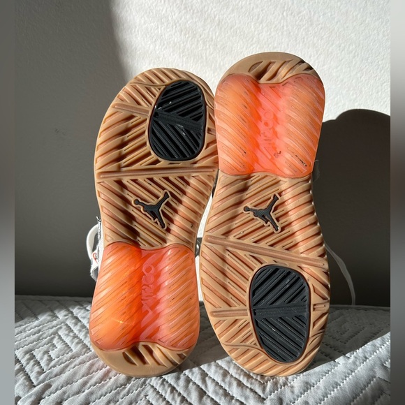 Nike Air Jordan MA2 Inspire Sneakers Cream Gray Peach Women’s 8.5 - Picture 11 of 15